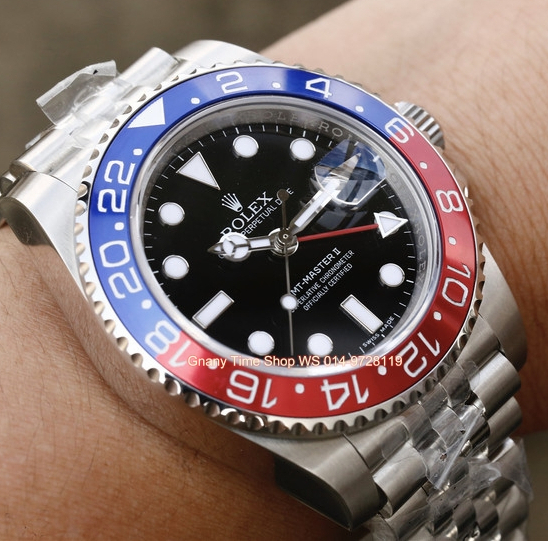 Ready stock new Rolx GMT Master II with Pepsi Bezel Shopee Malaysia