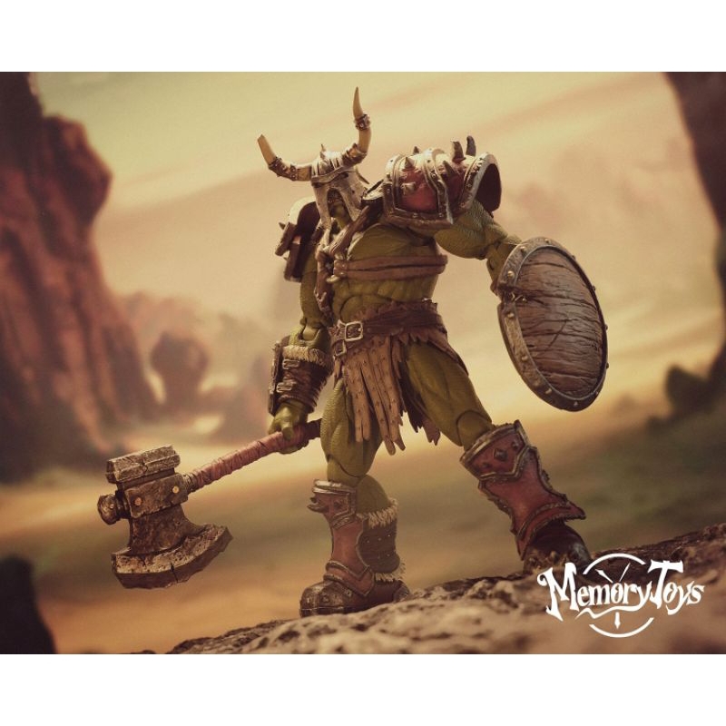 Memory toys Orc Captain Kargas 1/10 action figure | Shopee Malaysia