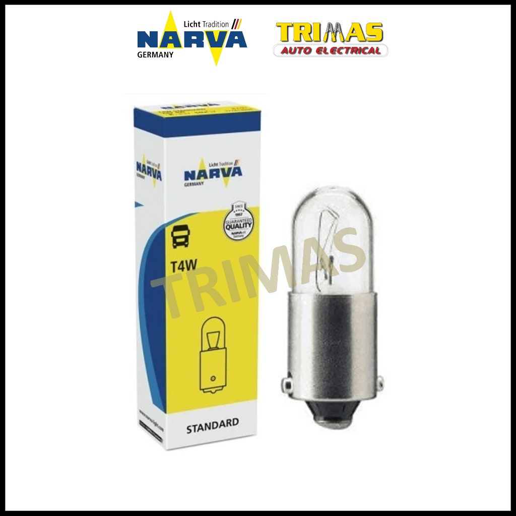 Лампа 24V T4W BA9s NARVA