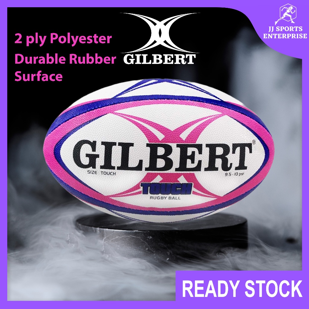 Gilbert Touch Rugbyball - Offizielles Design Für Training & Spiel