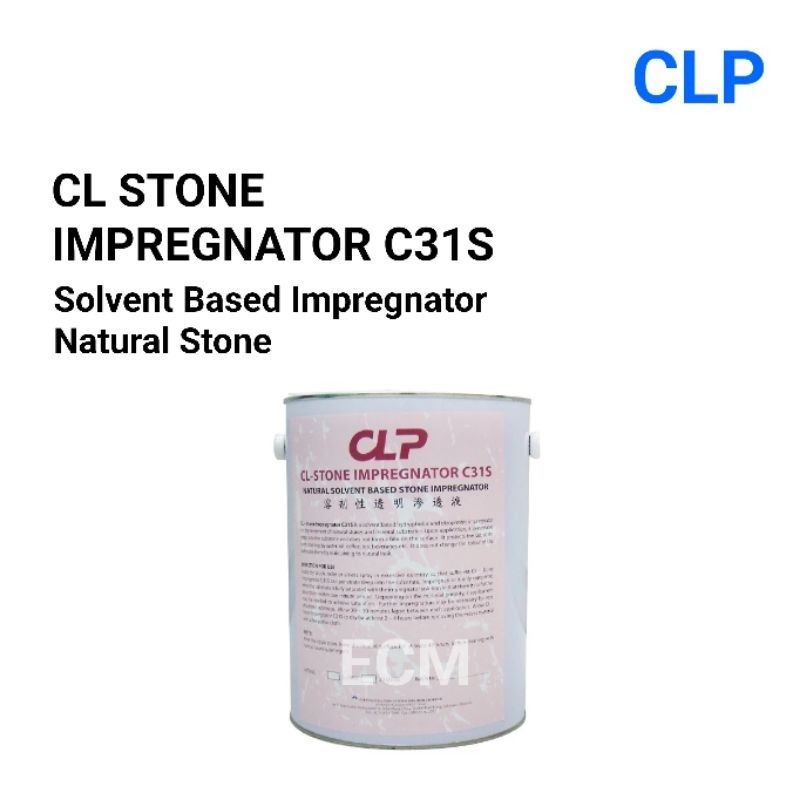 CL-STONE IMPREGNATOR C31S (5LITRE /1LITRE REPACKED) Solvent Based ...