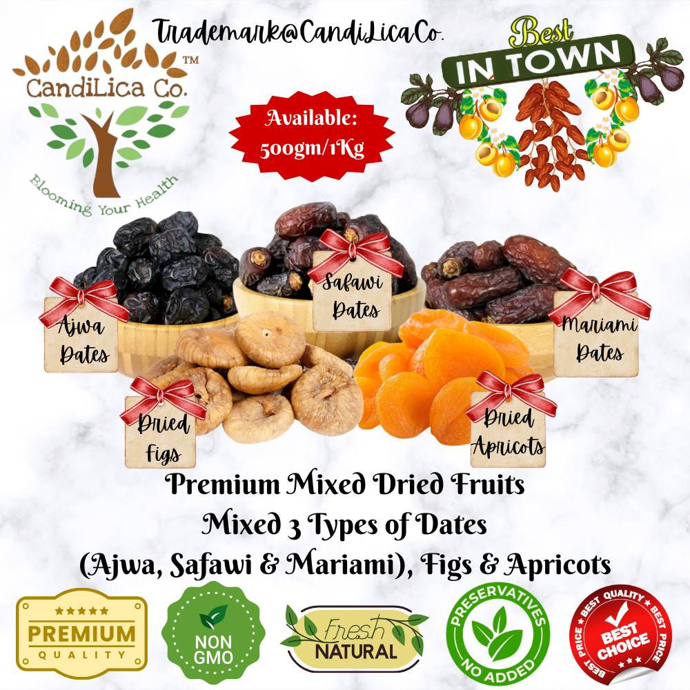 CandiLica Co. Premium Mixed Dried Fruits Product of Turkish/Iran