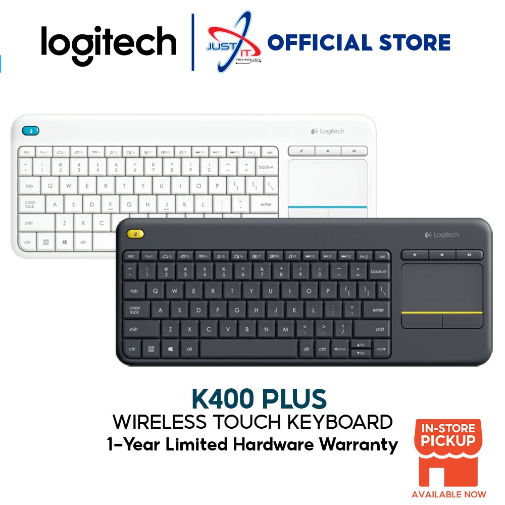 Logitech K400 Plus Wireless Touch Keyboard | Shopee Malaysia