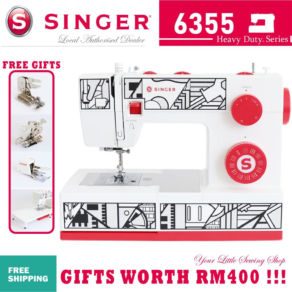 SINGER CP6355M free extension table Sewing Machine Cosplay Edition