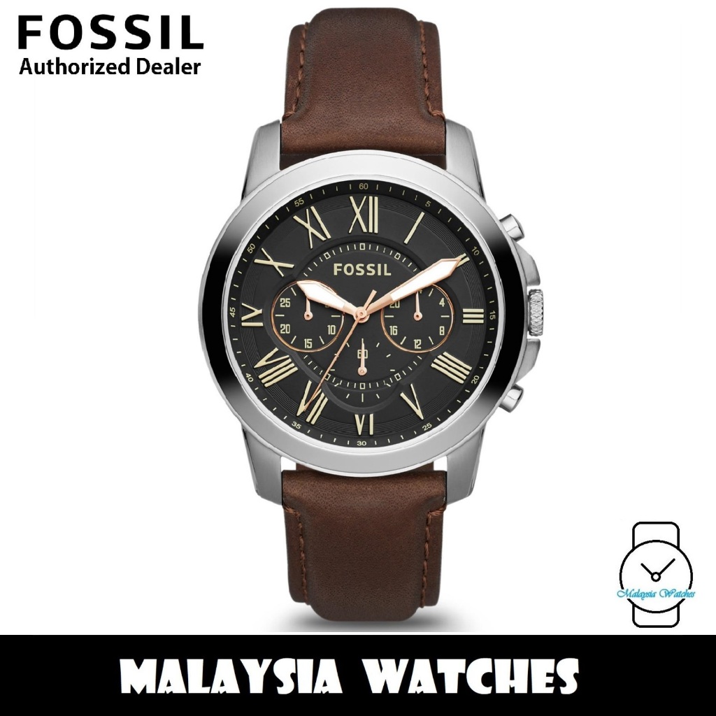 Fossil roman numeral online watch