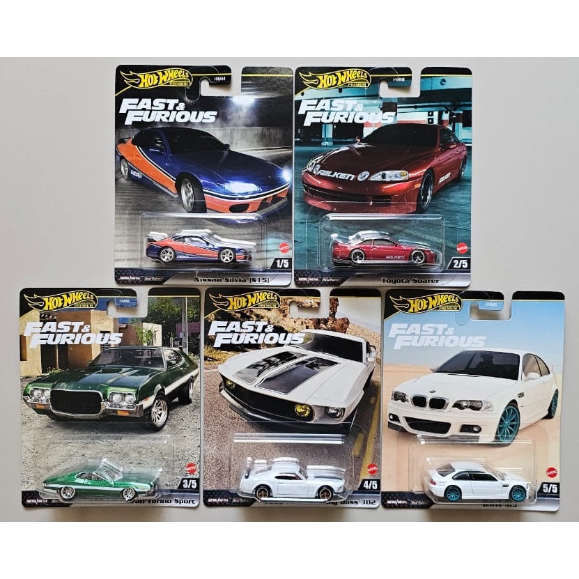 Hot Wheels Premium 2024 - Fast & Furious - Nissan Silvia S15 / Toyota ...