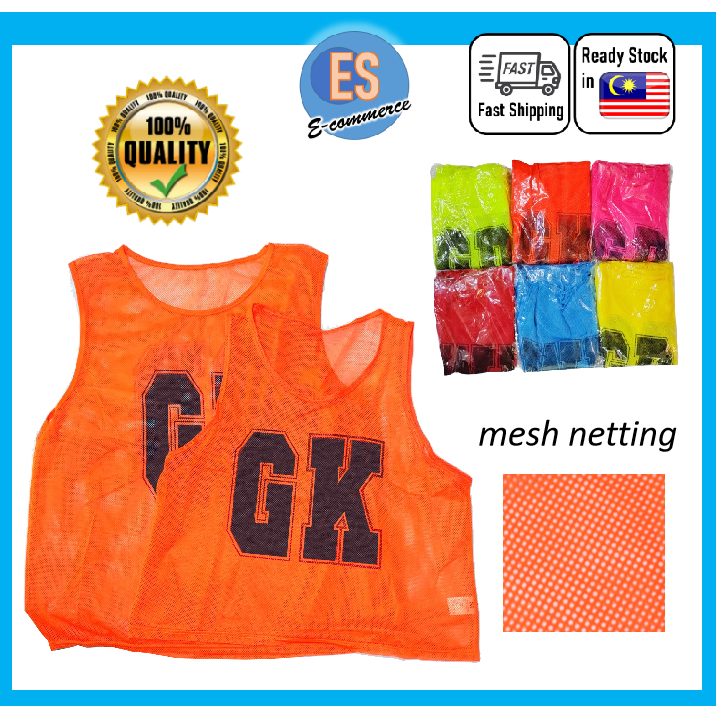 MESH NETBALL BIBS [Set of 7pcs] NETBALL VEST BIBS BOLA JARING MESH ...