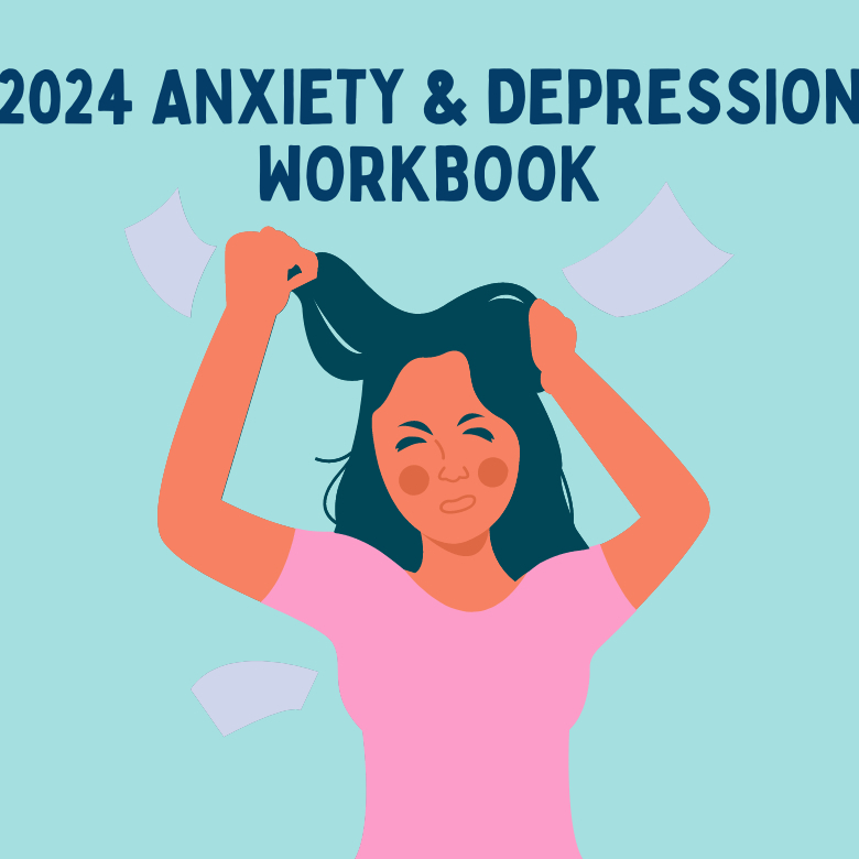 [PDF] 2024 Anxiety & Depression Workbook Graphic Journal | Shopee Malaysia