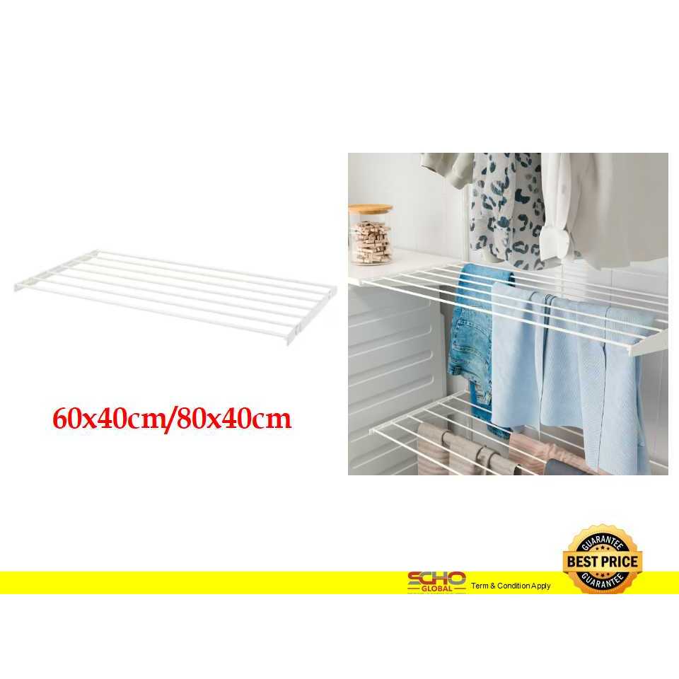 IKEA BOAXEL Drying rack white Shopee Malaysia