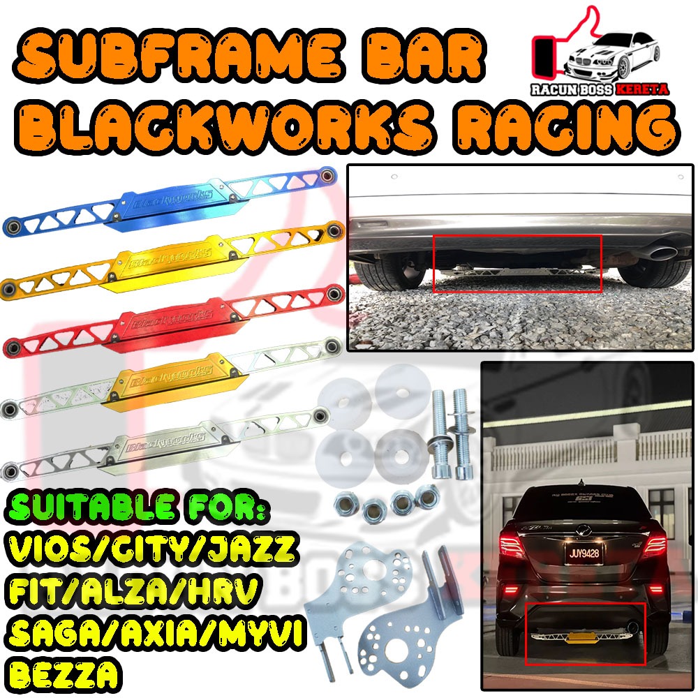 REAR ASR BAR SUBFRAME FOR VIOS/CITY/AXIA/MYVI/BEZZA/JAZZ/FIT/ALZA/HRV ...