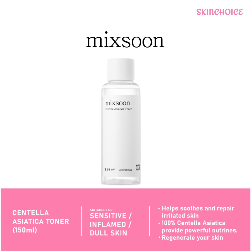 MIXSOON Centella Asiatica Toner 150ml | Shopee Malaysia