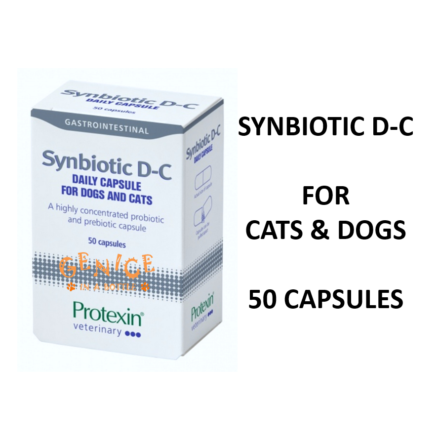 Synbiotic D-C Daily Capsule For Dog & Cat 50 Capsules (EXP: 12/2025 ...