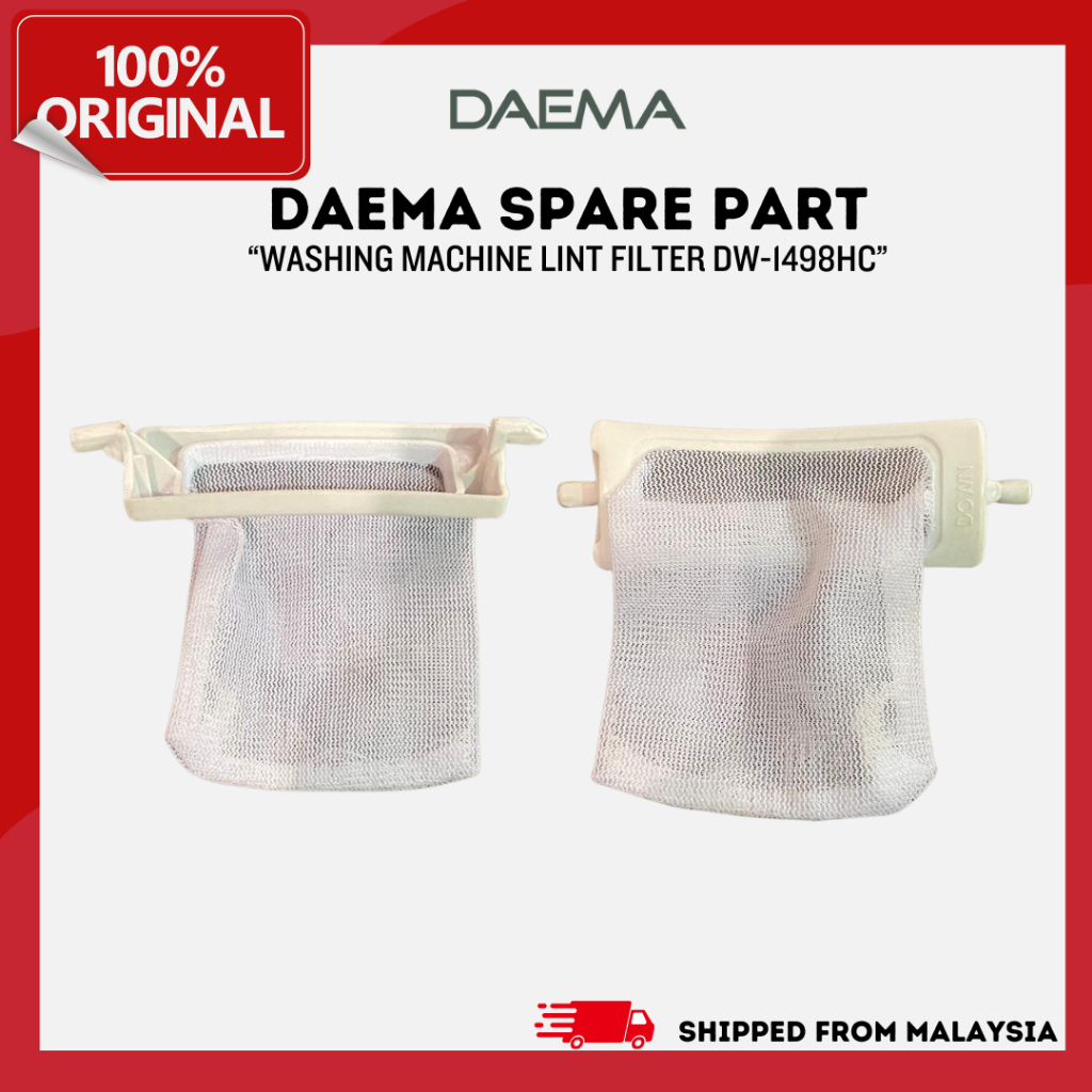 [DAEMA ORIGINAL SPAREPART] WASHING MACHINE LINT FILTER MODEL DW-1498HC ...