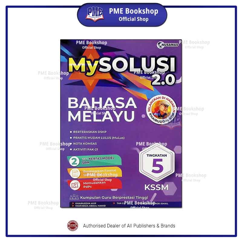 [PME Bookshop] (2024 Buku Sekolah) Nusamas: MySolusi 2.0 Bahasa Melayu ...