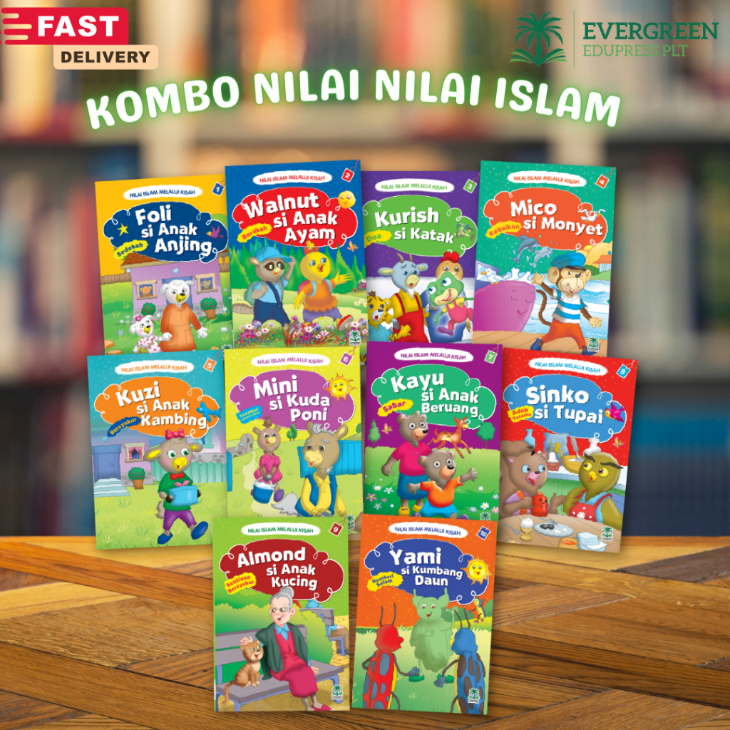 [PAYDAY SALE] Kombo Nilai-Nilai Islam Melalui Aktiviti | Buku Cerita ...