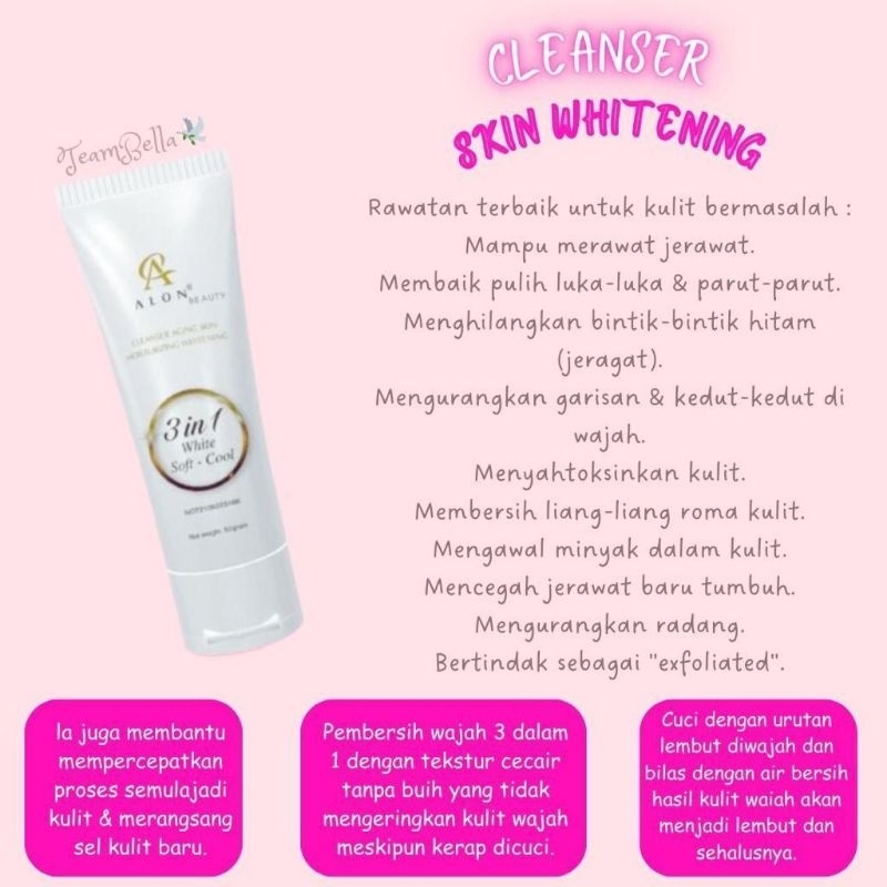 Alon Beauty Cream And Cleanser Shopee Malaysia