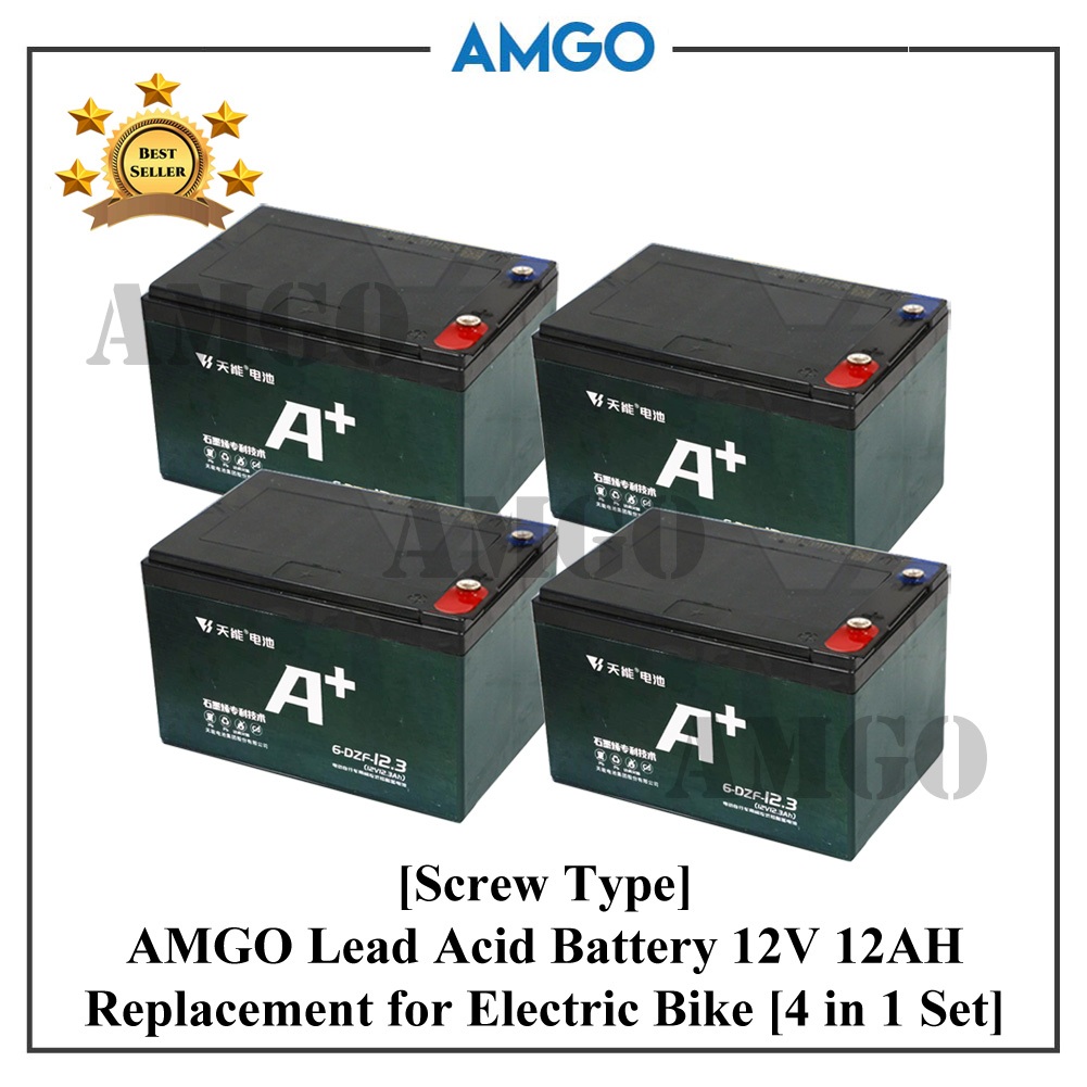 AMGO Original Tianneng Electric Bicycle Bike Motor EBike Battery