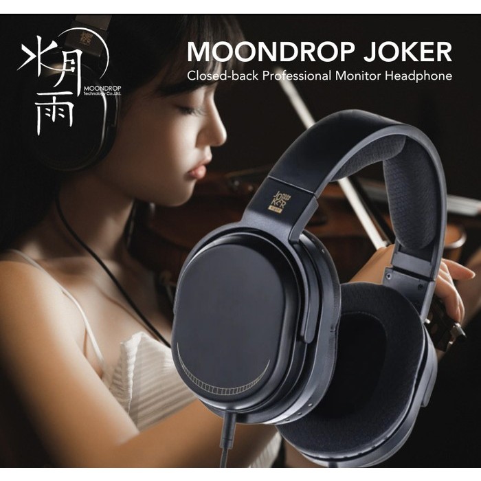 Moondrop Joker Closed Back Headphones | Shopee Malaysia