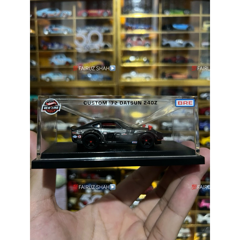 Hot Wheels 2021 35° Convegno Collezionisti - Datsun 240z Personalizzata Nera 1/64 - Foto 4
