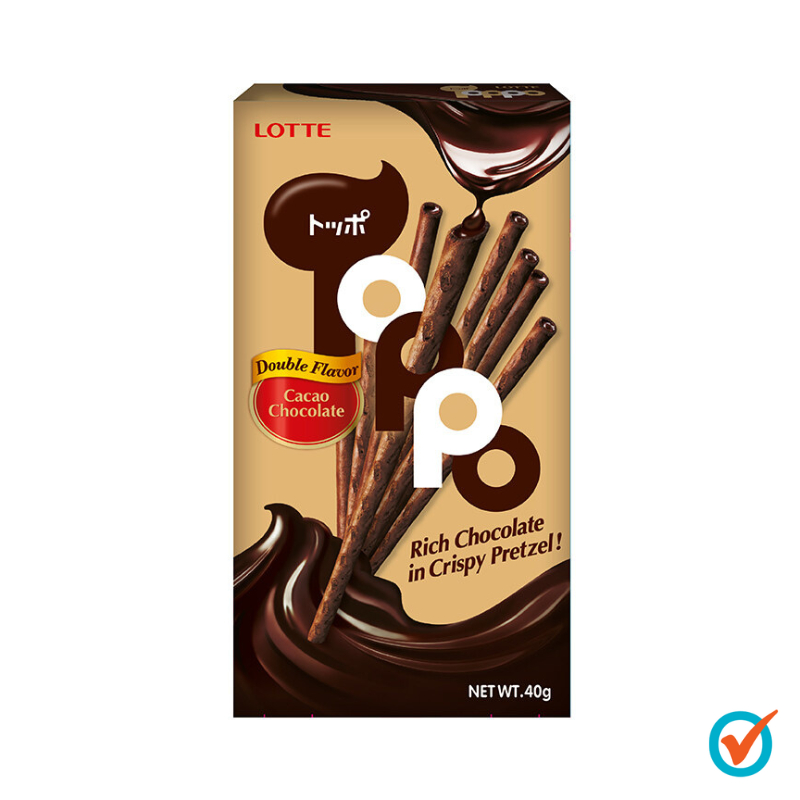 Toppo Double Chocolate Regular Pack 40gm | Shopee Malaysia