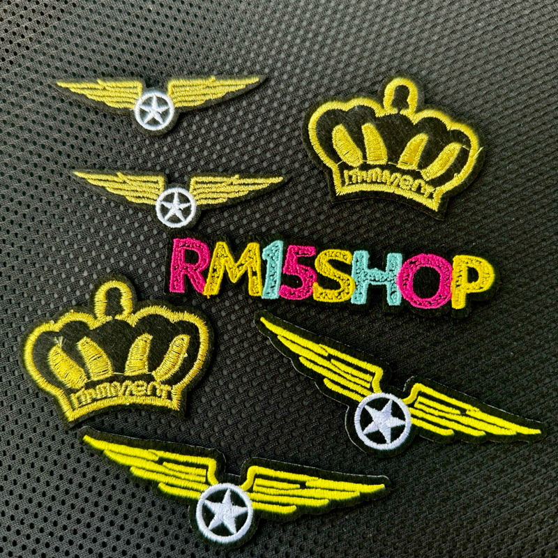 🇲🇾 Iron On Patches Rank Pangkat Captain Military Gang Embroidery Design ...