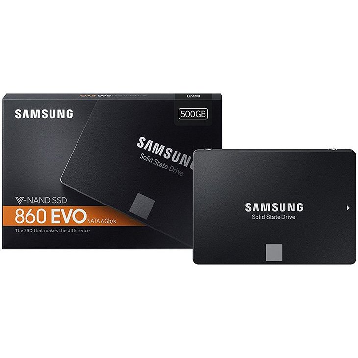 500GB Samsung 860 EVO 2.5" 3D V-NAND 3bit MLC INTERNAL SATA III SSD ...