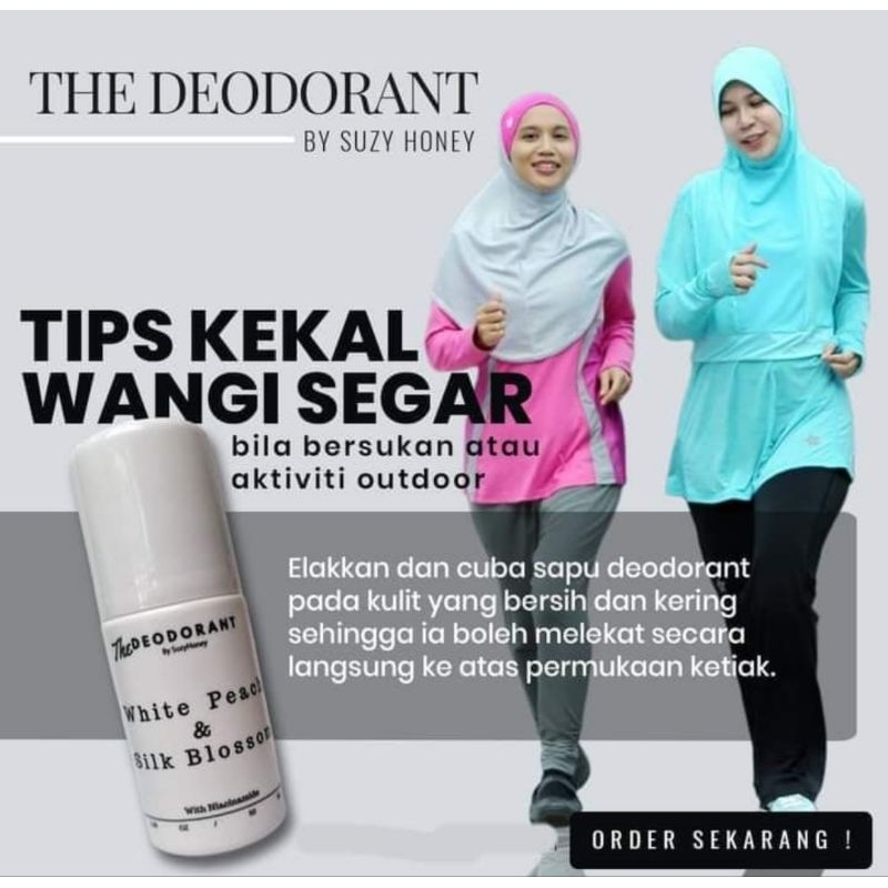 Deodorant tanpa Paraben ubat ketiak memutihkan dan mewangikan Shopee