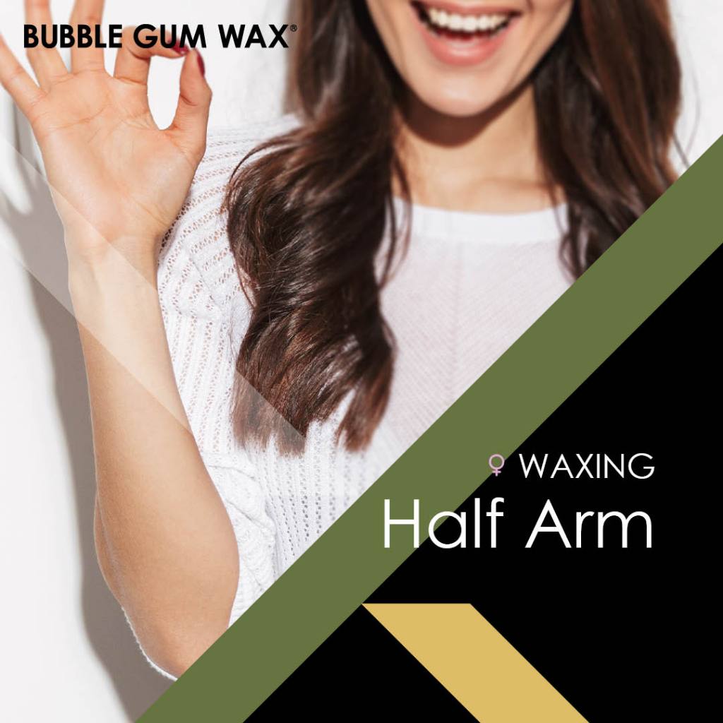 Waxing Session Packages Half Arm For Female (5/8 Sessions) Bubble Gum