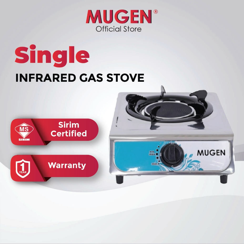 MUGEN Single Infrared Gas Stove (MGS1519) Shopee Malaysia