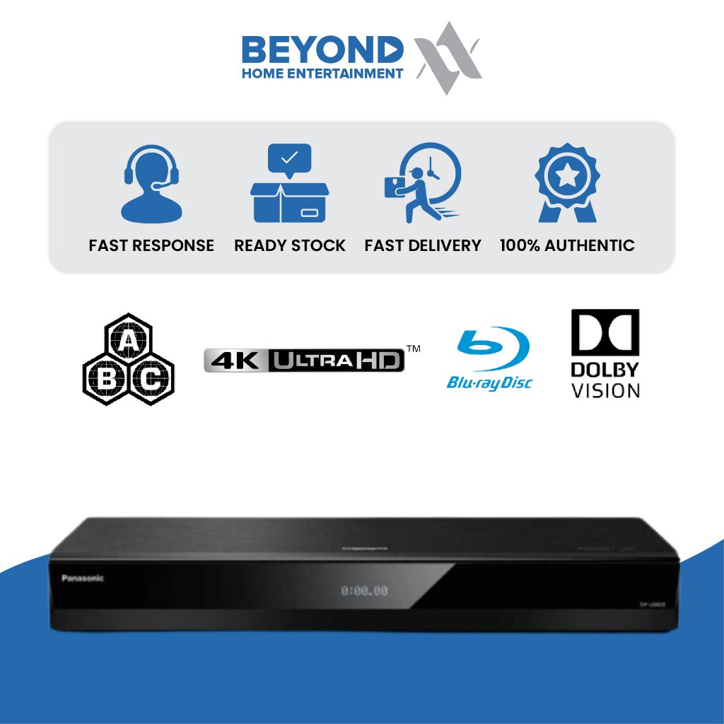 [PRE-ORDER] Panasonic UB820 4K Ultra HD Player [REGION FREE] Blu Ray ...