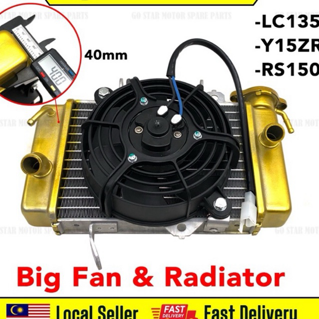 YAMAHA LC 15 COOLER TANK COOLEN RACING RADIATOR WATER TANGKI LC135 ...