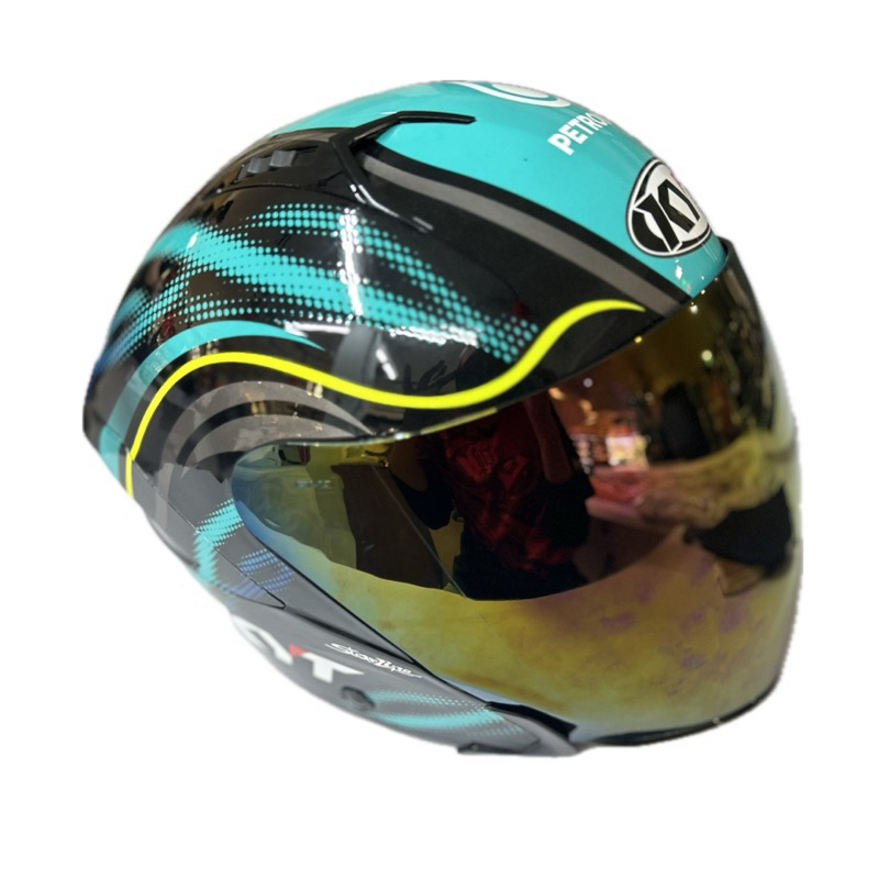 HELMET KYT NFJ PETRONAS 2.0 2021 (free 1 visor rainbow) Shopee Malaysia
