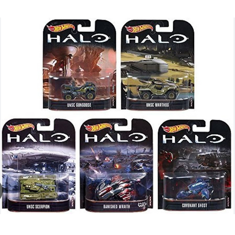 thumbnail interactive-video image 1 of Hot Wheels Halo UNSC Warthog 1:64 Scale Vehicle - Collectible Halo Toy Car 1 of 4