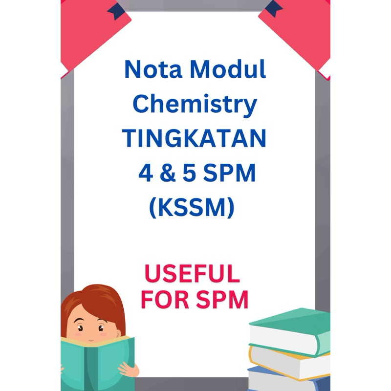Nota Modul Chemistry TINGKATAN 4 & 5 SPM A+ (KSSM) Useful for SPM ...