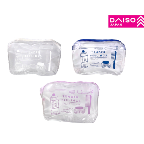 DAISO TRAVEL POUCH FROSTED Shopee Malaysia