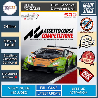 [PC Game] Assetto Corsa Competizione (v1.10.0 + 9 DLCs) - Offline [Disc ...