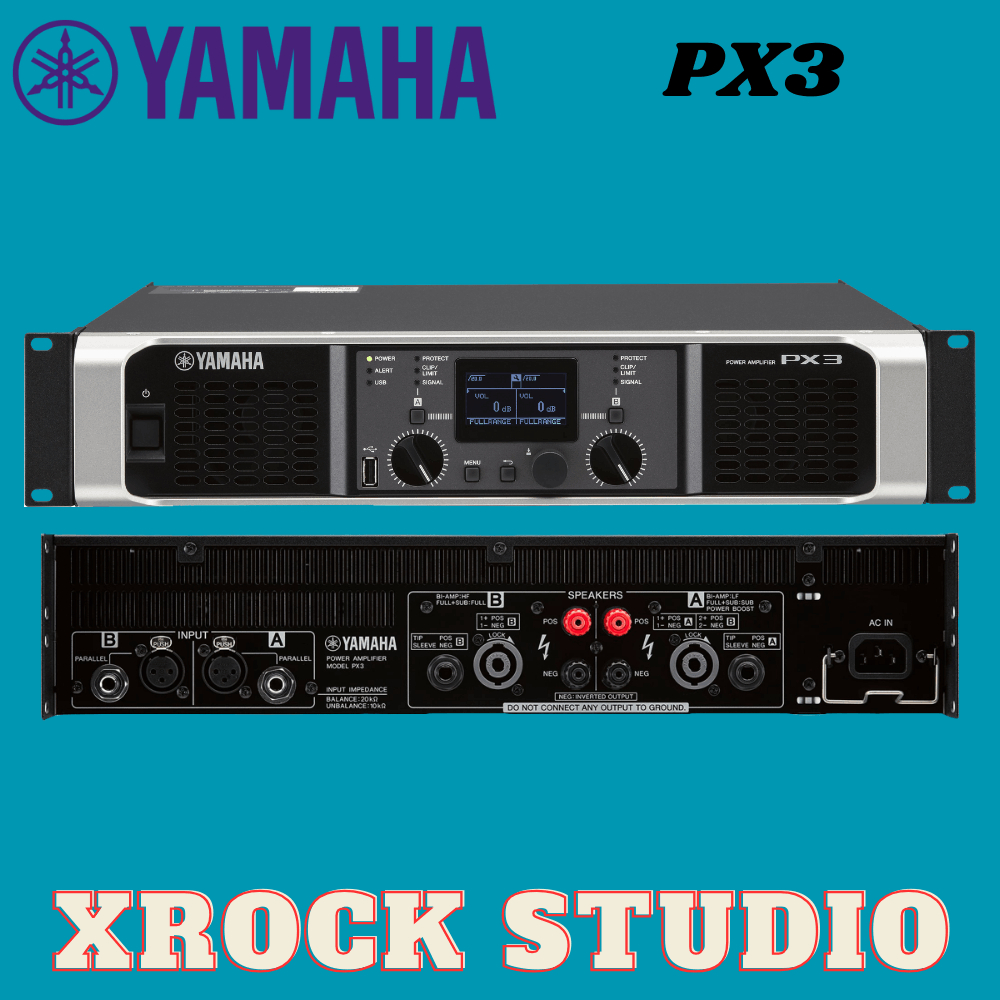 Yamaha PX3 2-channel Power Amplifier ( PX-3 / PX 3 ) | Shopee Malaysia