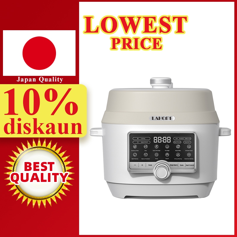 LAHOME 5L Electric Pressure Cooker Non-stick Multifunctional Cooker ...