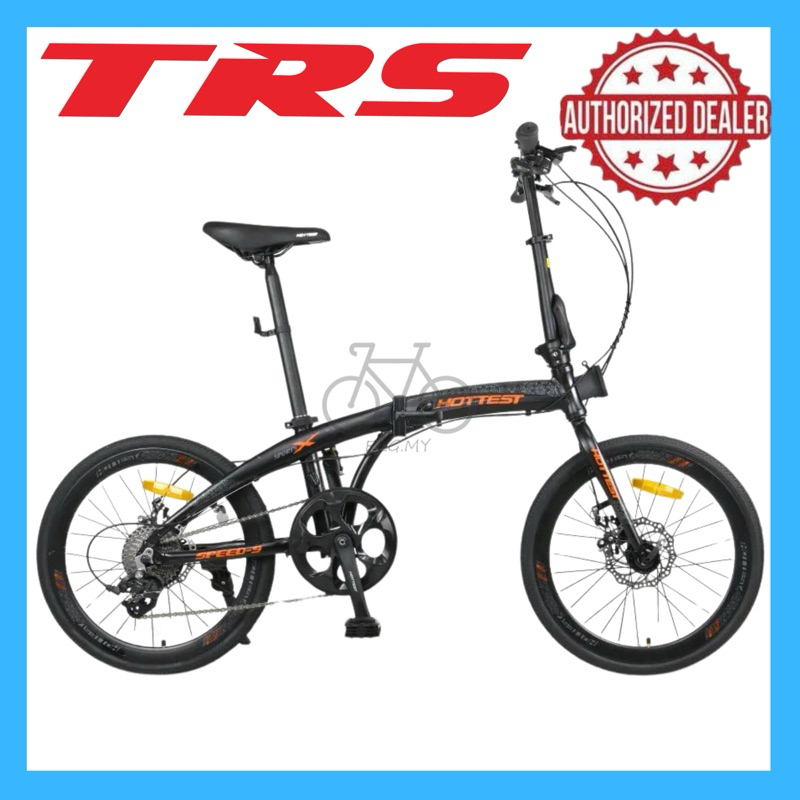 TRS HOTTEST 9 SPEED ALLOY FRAME FOLDING BIKE 20