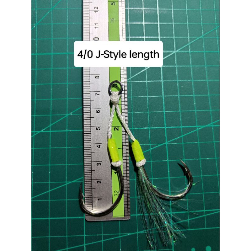 S.E Fast Jigging Assist Hook (4/0 J-Style) | Shopee Malaysia