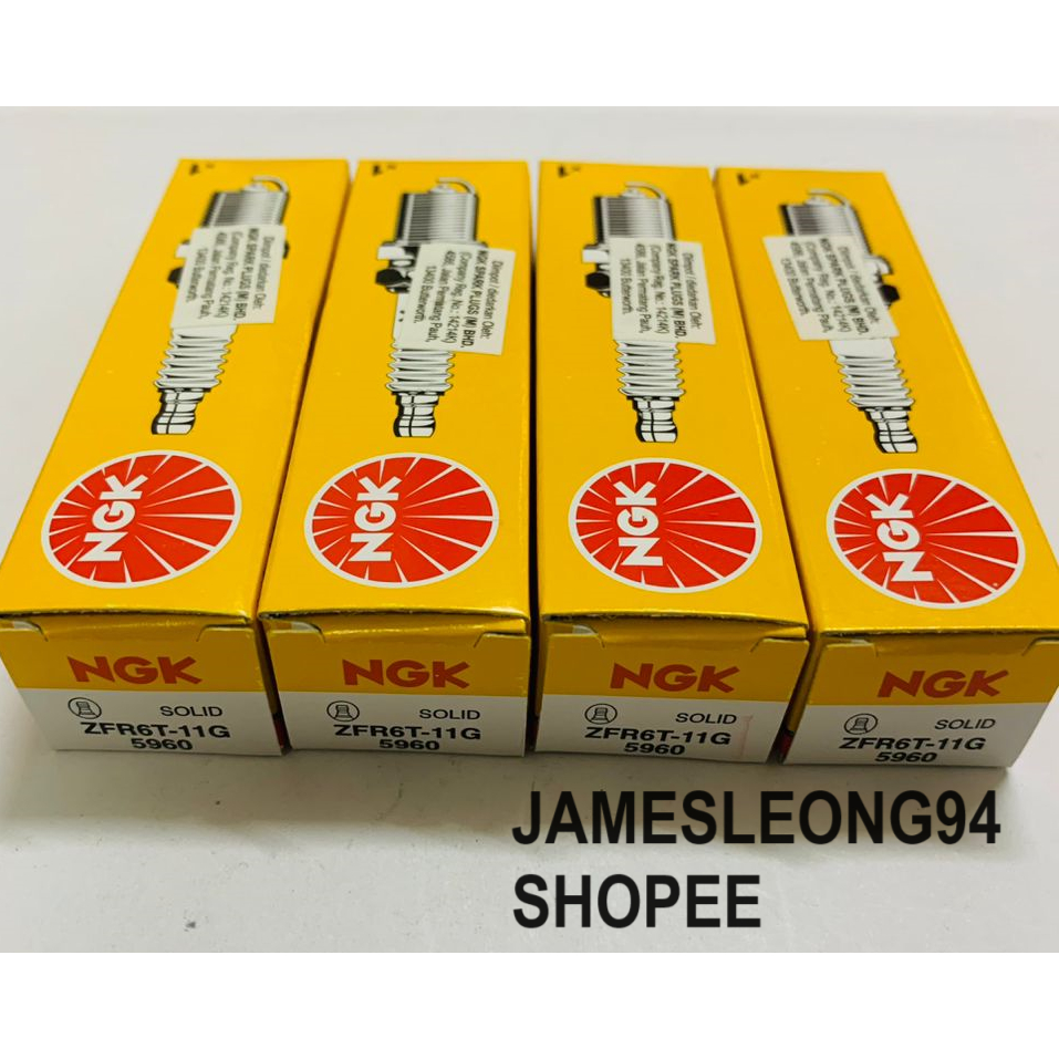 ORIGINAL ZFR6T-11G (5960) NGK SPARK PLUG VOLKSWAGEN BEETLE MK2 GOLF MK5 ...