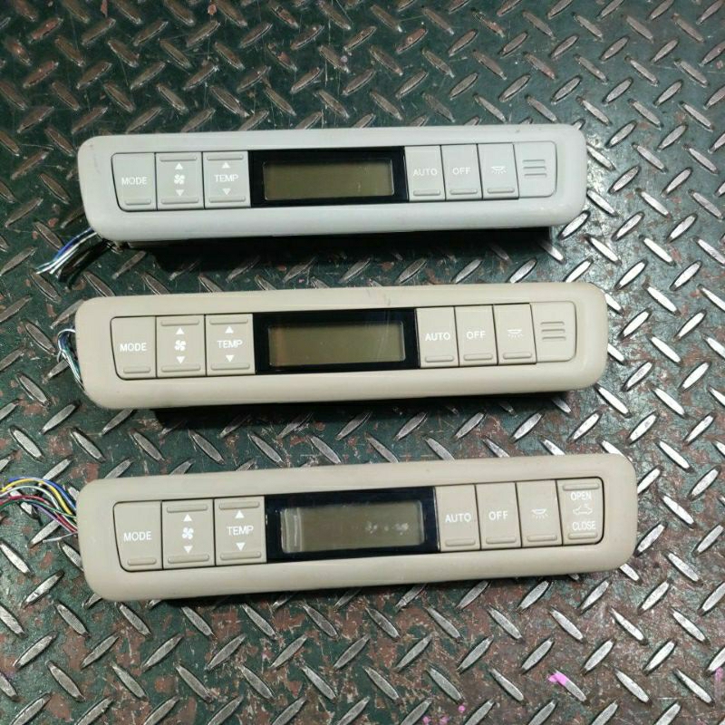 toyota Alphard rear ac controller anh10 ( normal , sunroof) | Shopee ...