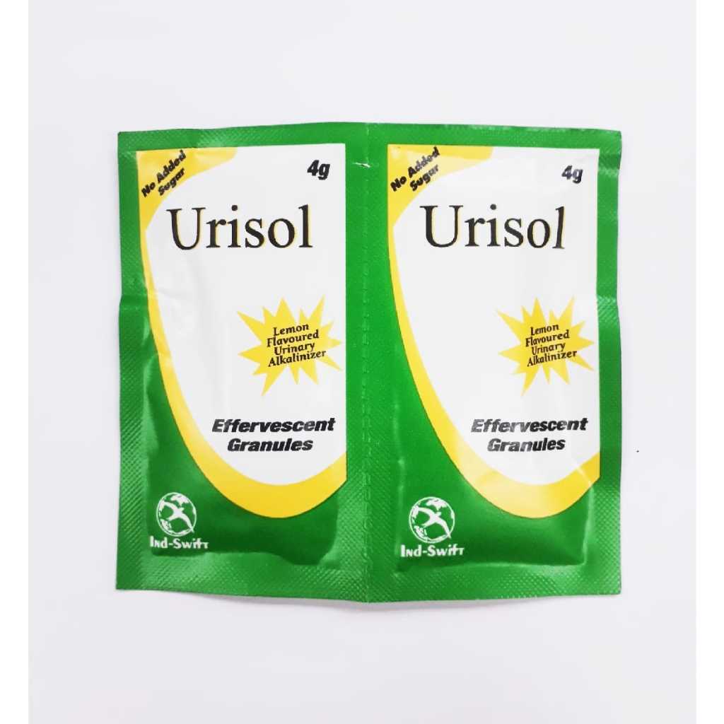 Urisol Effervescent Granules - Lemon Flavour (2 sachets) Urinary ...