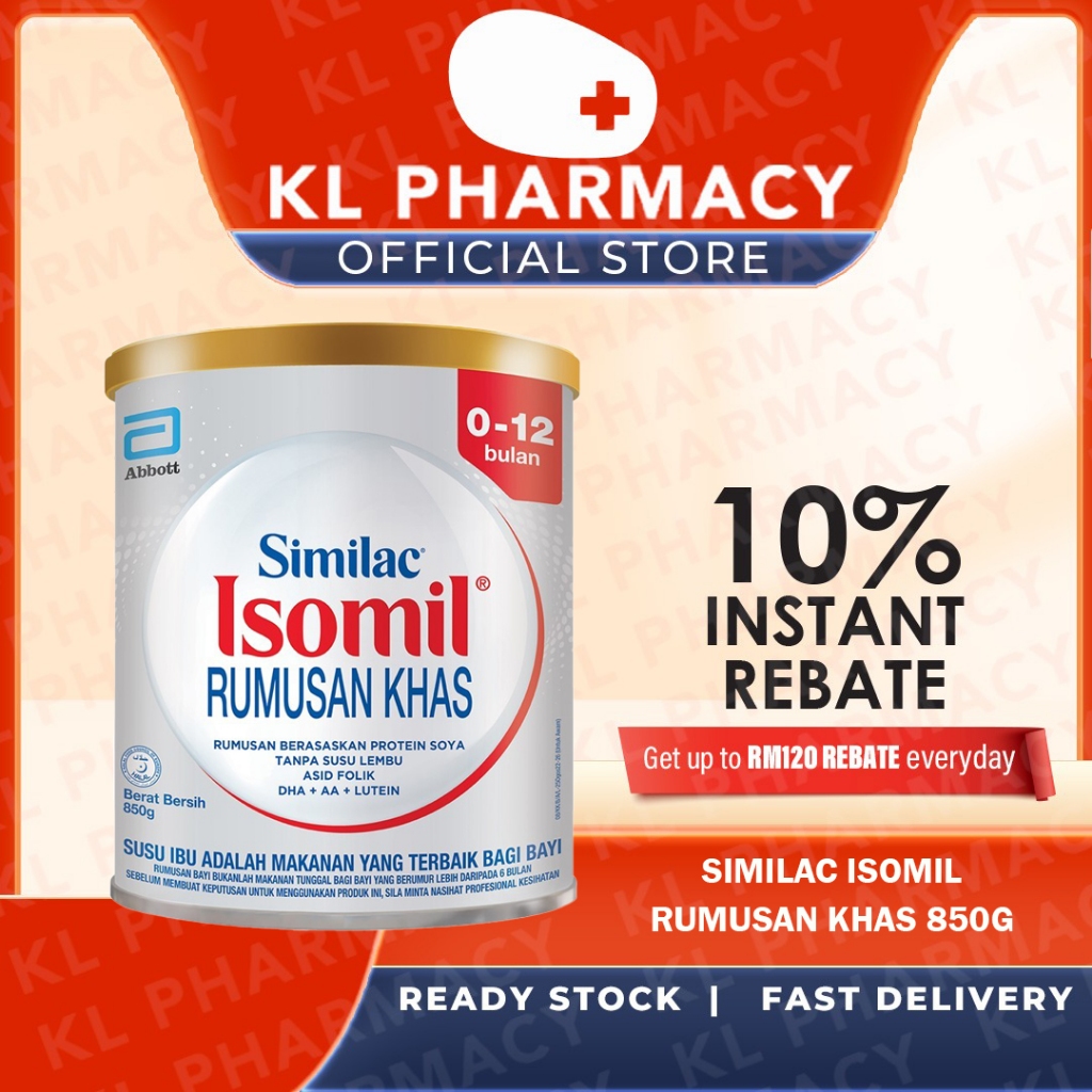 SIMILAC ISOMIL 0-12 BULAN ( 850g ) | Shopee Malaysia