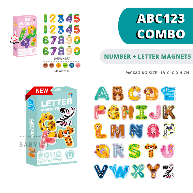 26 Lettres Magnétiques En Bois A à Z – Aimants Rigolos Pour Frigo, Jeu éducatif Pour Enfants
