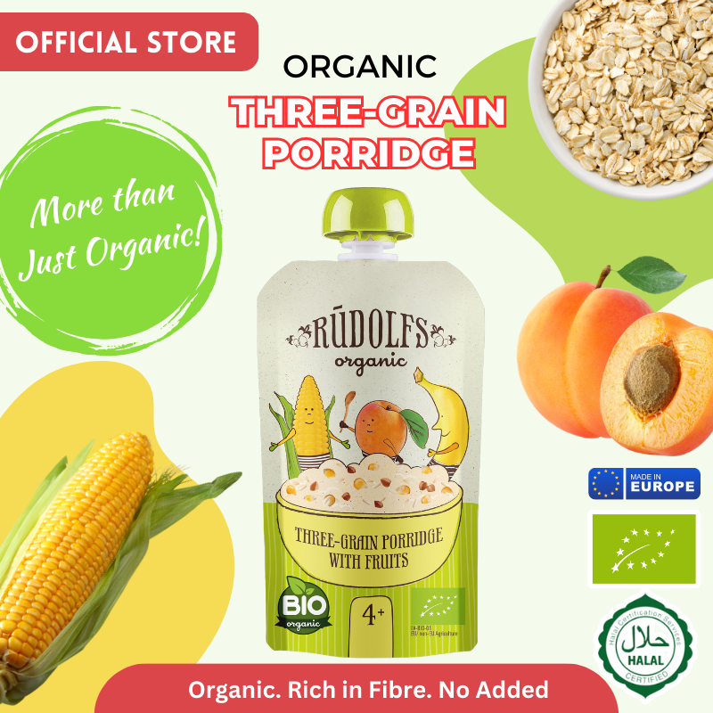 HALAL] Rudolfs Organic Premium Baby Puree Ready to Eat/ Travel