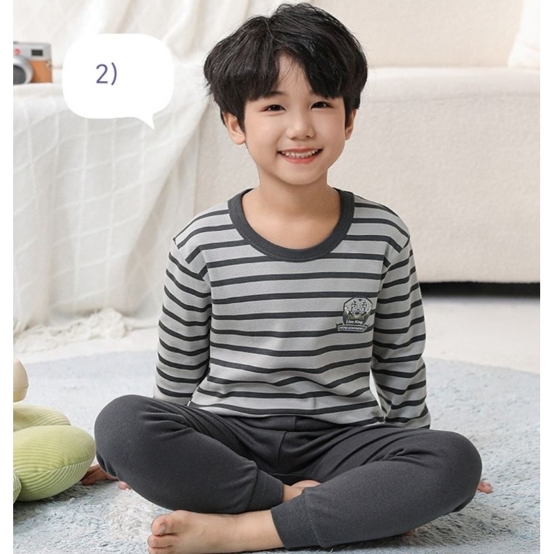 BOY Pyjamas set (140 & 150) | Shopee Malaysia
