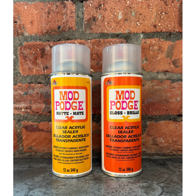 MOD PODGE Clear Acrylic Sealer GLOSS / MATTE 340g 【Cannot Be Send to