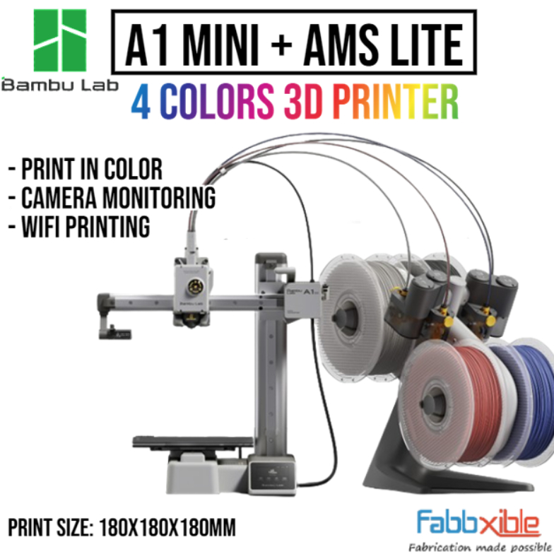 Bambu Lab A1 Mini Combo 3d Printer With Ams Lite Shopee Malaysia