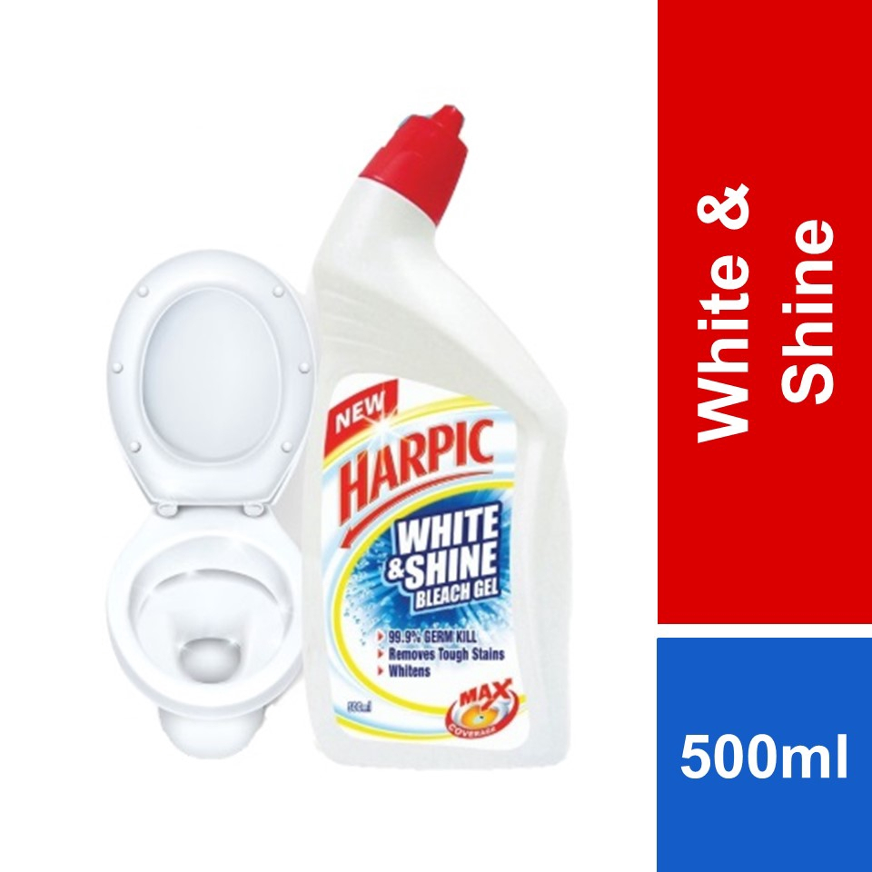 Harpic Powerplus Disinfectant Toilet Cleaner (450ml/500ml) | Shopee ...